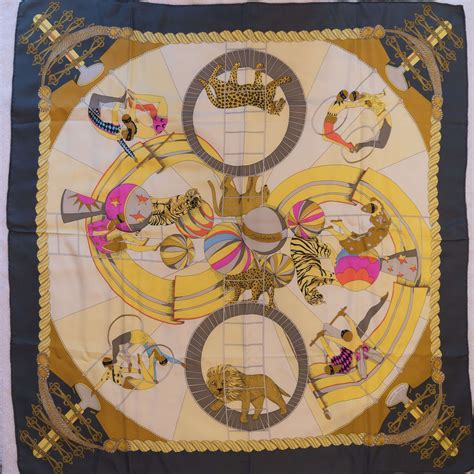 hermes circus silk scarf|authentic Hermes silk scarf.